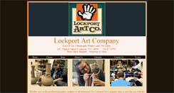 Desktop Screenshot of lockportart.com